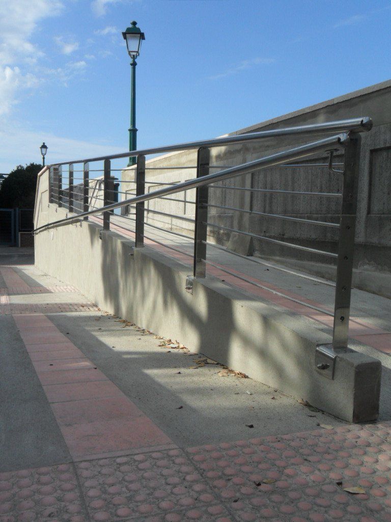corrimano per disabili