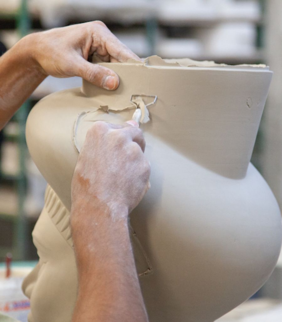 realizzazione oggettistica in ceramica