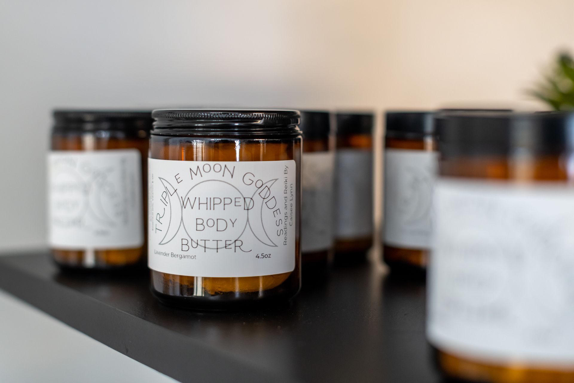 A group of jars sitting on top of a table.