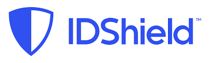 The logo for idshield is a blue shield with a white background.