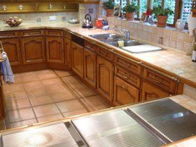 Modern furniture renovation - Surrey - Clint Allen French Polishing - Kitchen