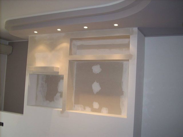 parete e controsoffitto in cartongesso