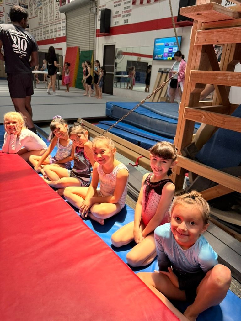 Girl Doing Gymnastic