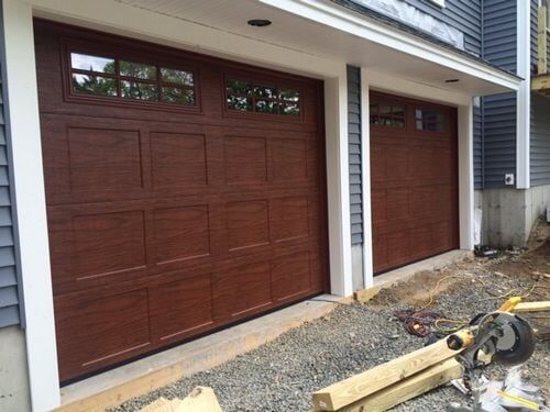 Haas Wood Grain Finish - Michael Shumsky Garage Doors | Hudson | New Hampshire