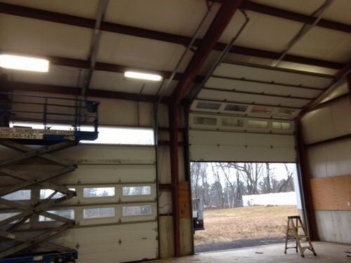 Inside View Commercial Garage Door - Michael Shumsky Garage Doors | Hudson | New Hampshire