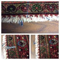 Carpet repair — Rug Services in Gorham, ME