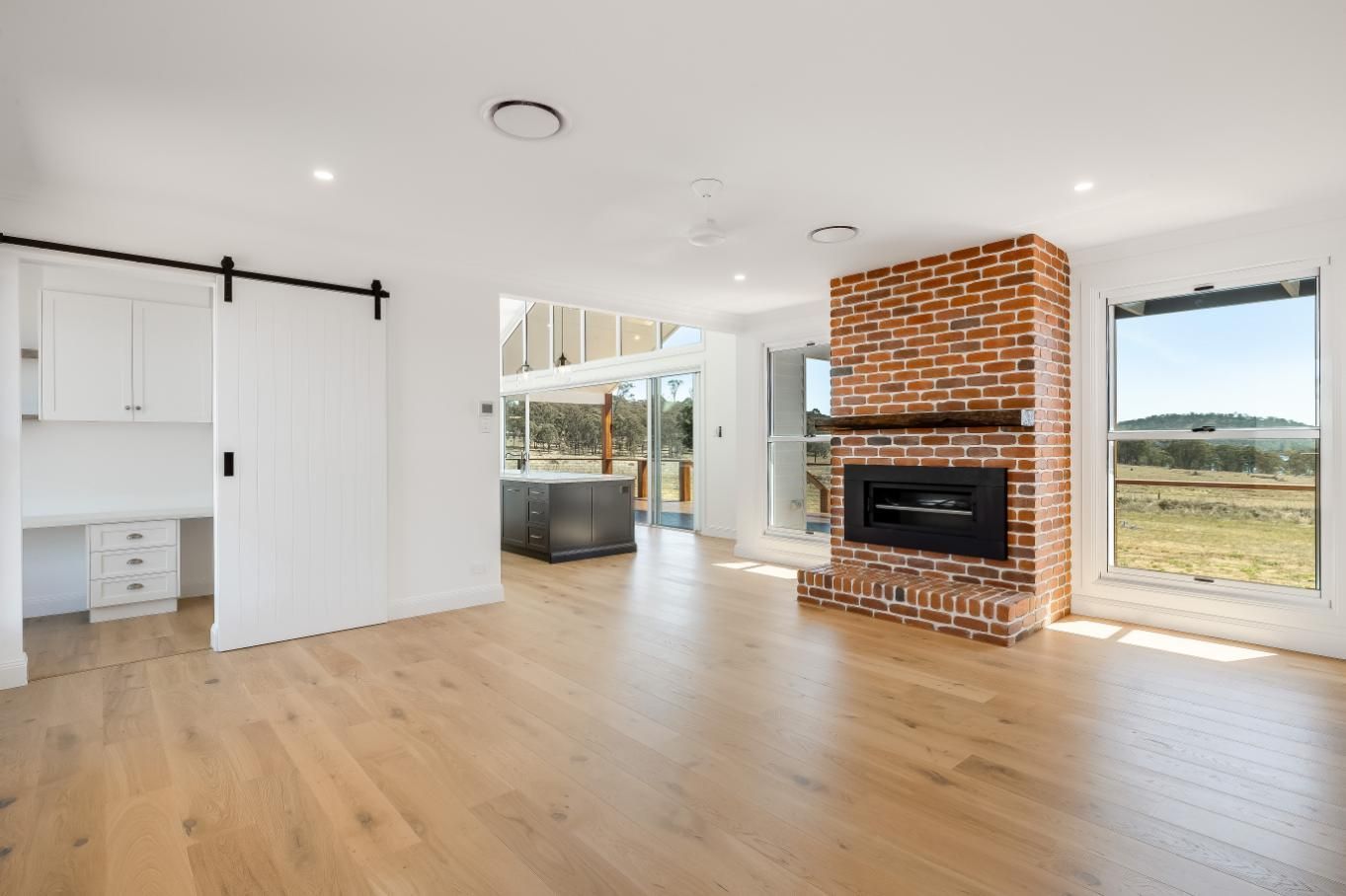 An Empty Living Room — Windamere Homes in Highfields, QLD