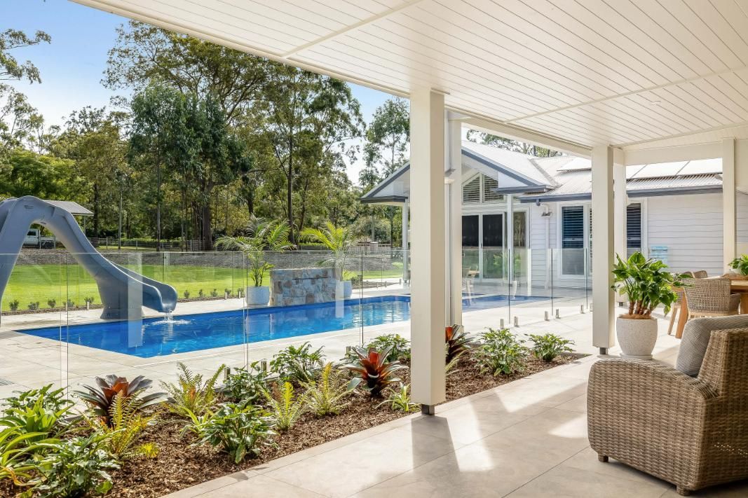 There is a Large Swimming Pool in the House — Windamere Homes in Highfields, QLD