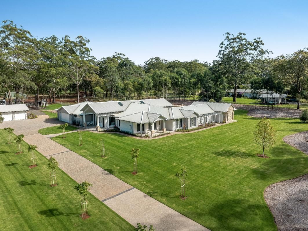 An Aerial View of a Large House — Windamere Homes in Highfields, QLD