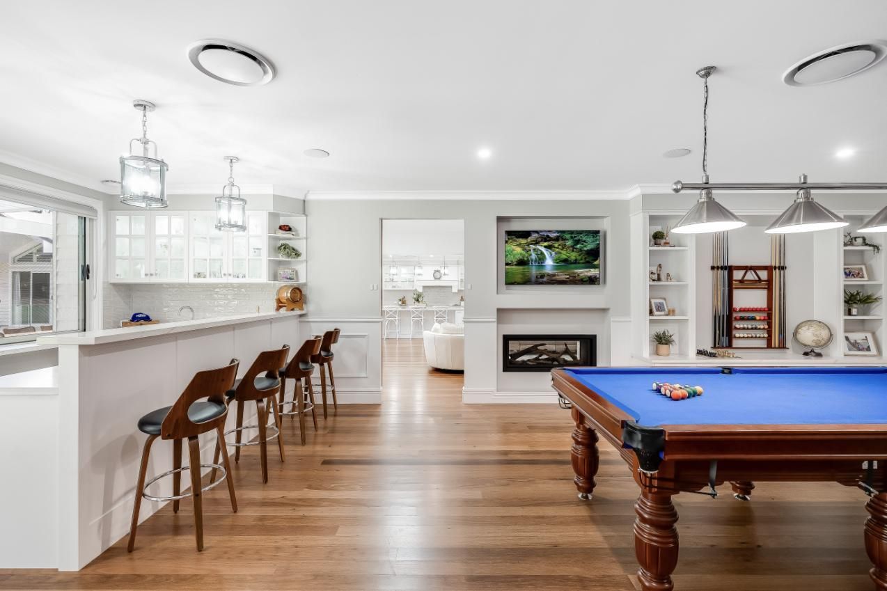 There is a Pool Table in the Middle of the Room — Windamere Homes in Highfields, QLD