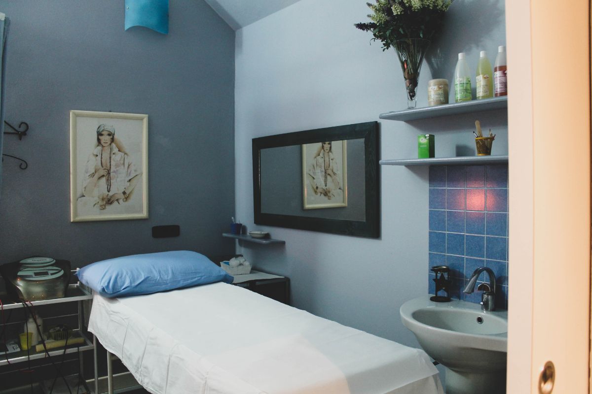 Lettino per trattamenti corpo