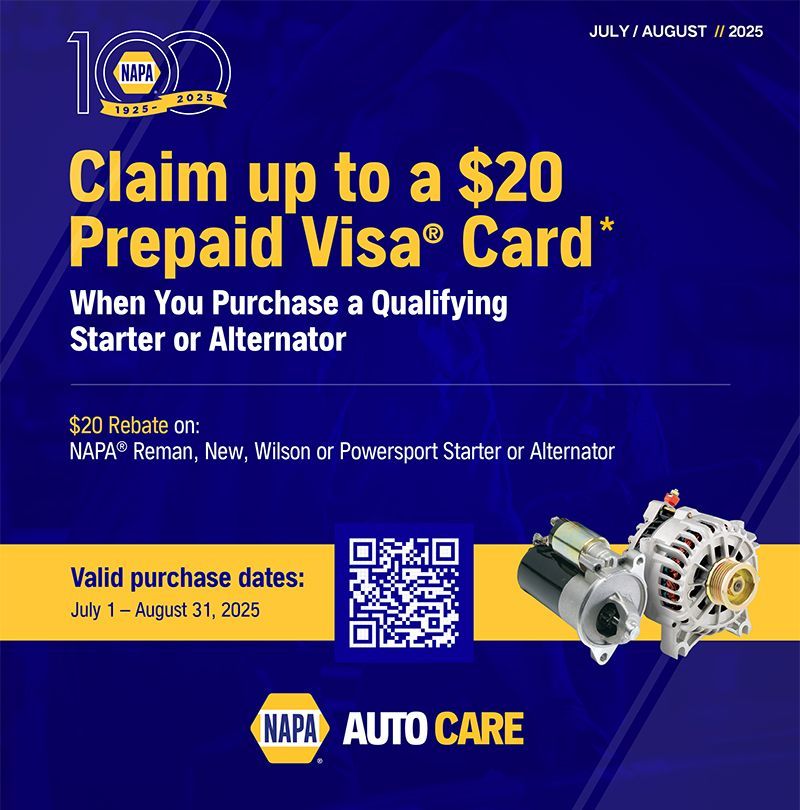 NAPA Offer | McNeil's Auto Care