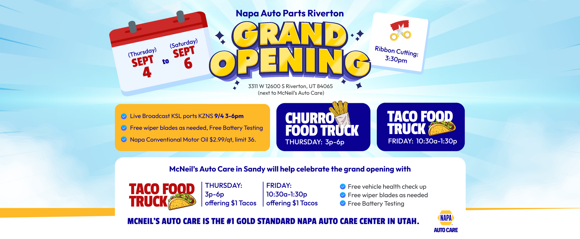 Grand Opening Announcement 
