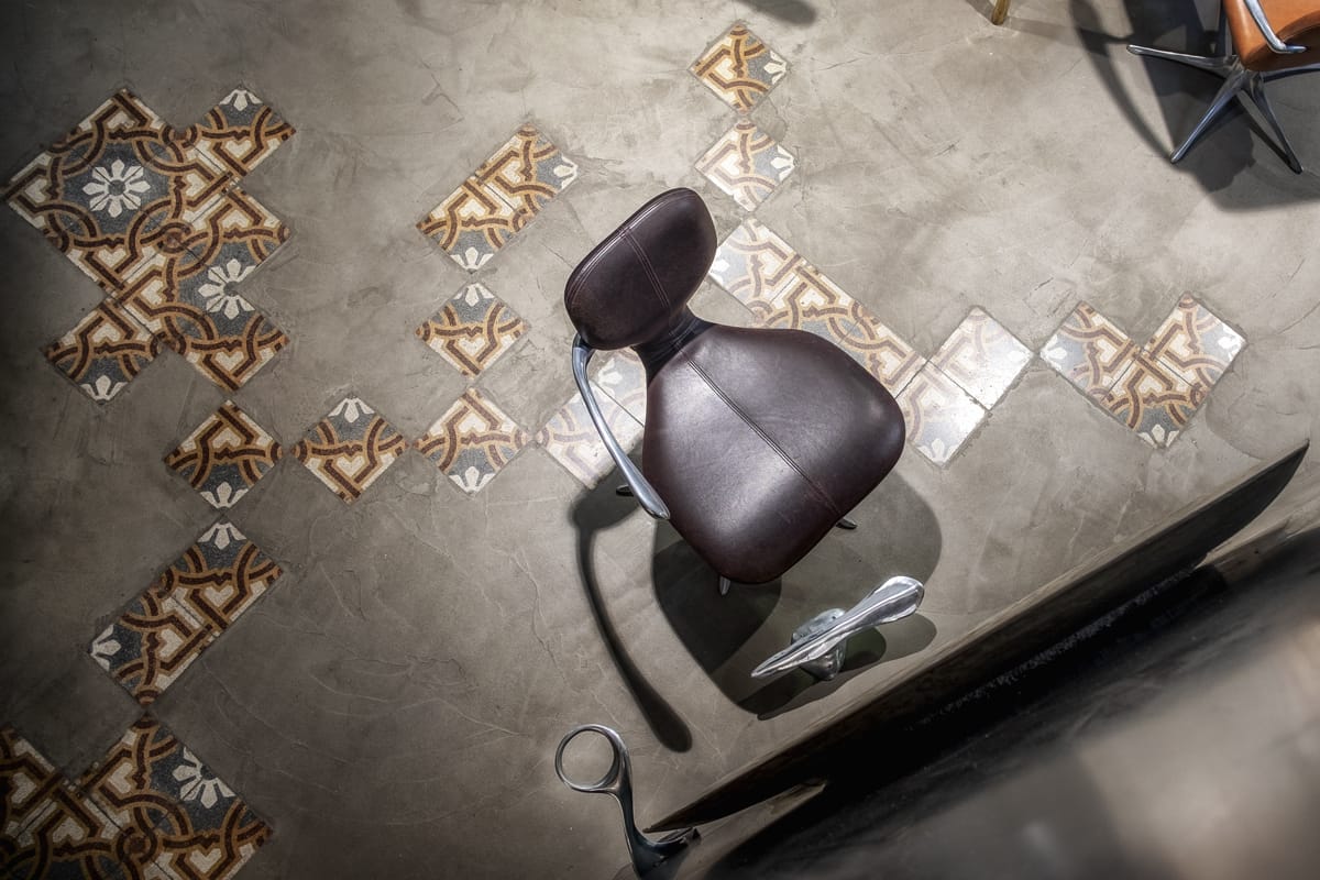 vista dall'alto del negozio