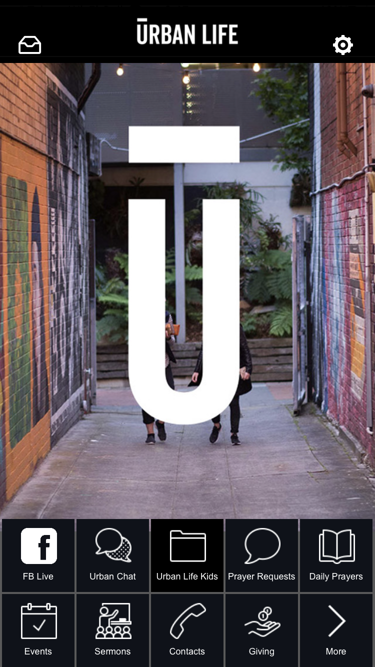 A screenshot of the urban life app on a phone