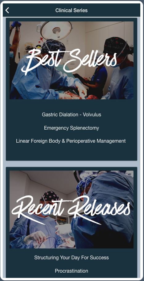 A screenshot of a website showing a list of best sellers and recent releases.