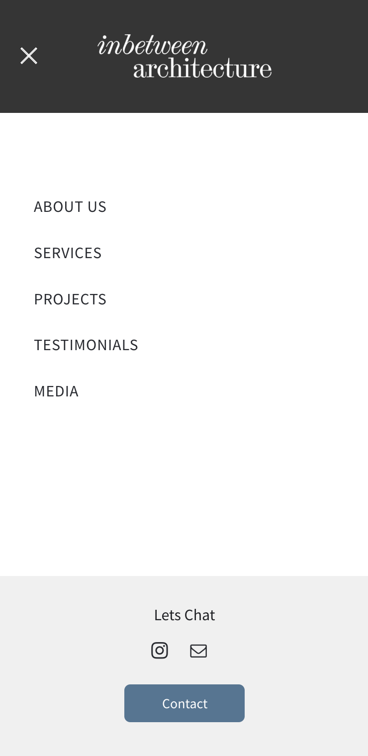 inbetween architecture website