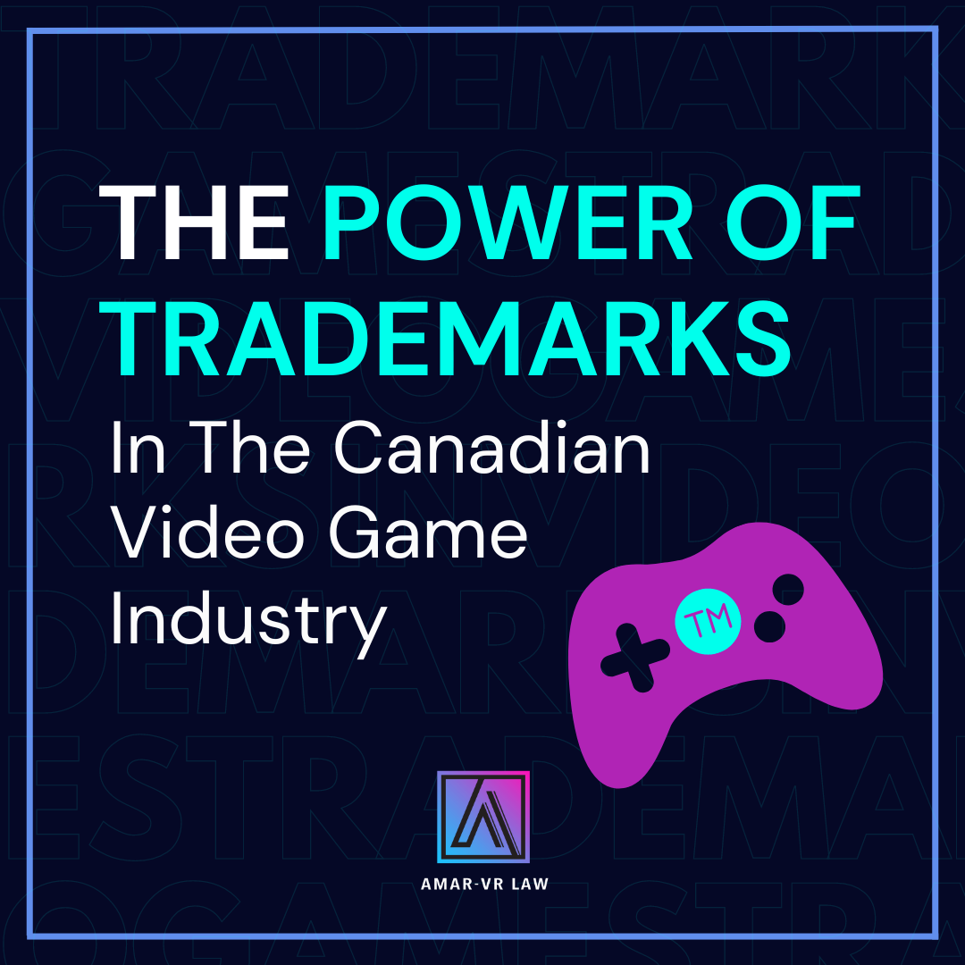 Image of a game controller symbolizing the power of trademarks in the Canadian video game industry