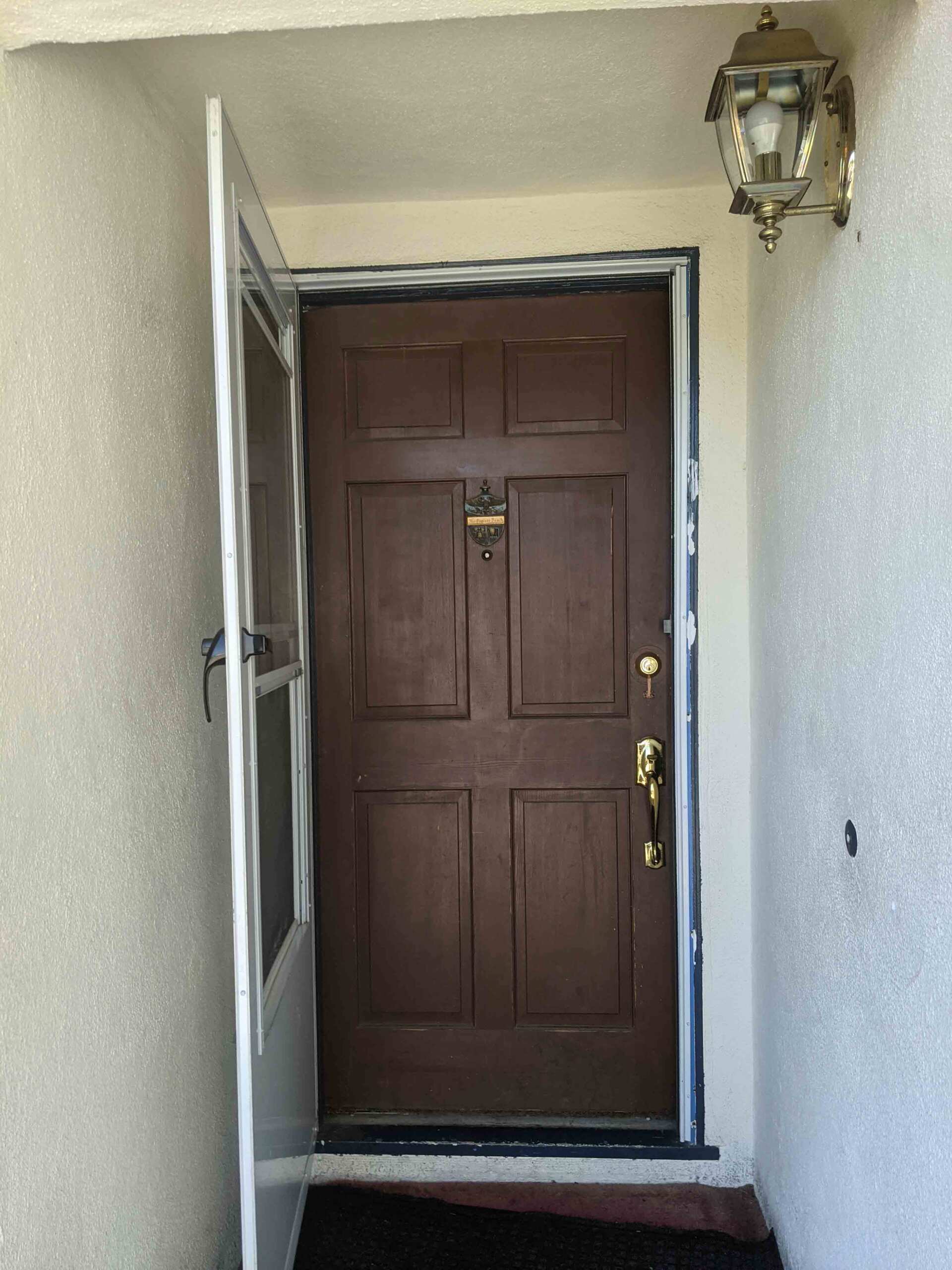 Residential Wooden Single Door — Tracy, CA — A & R Door Co LLC