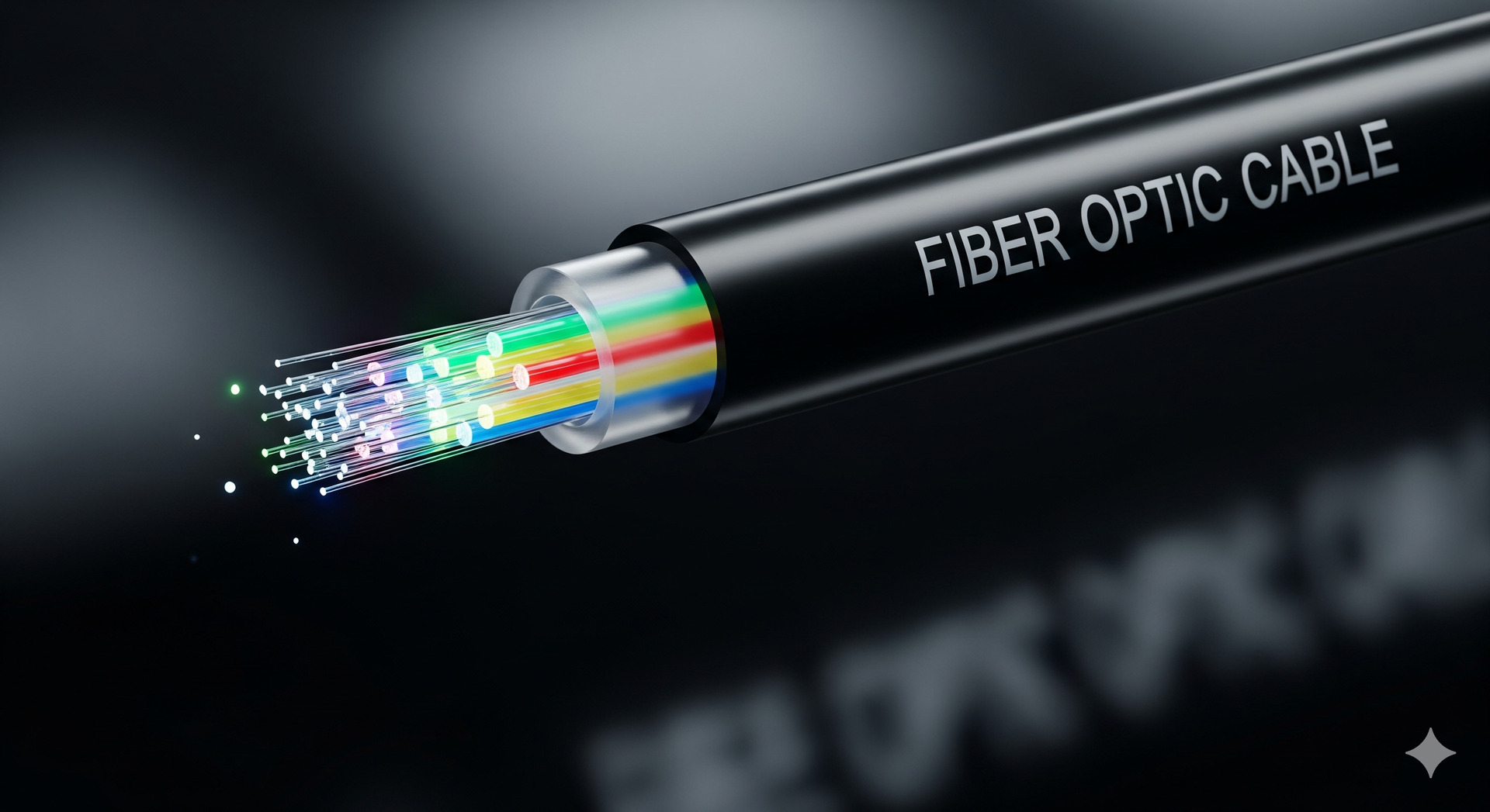 Fiber optic cabling setup improving business network speed with fast and reliable connectivity