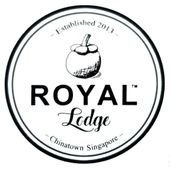 The logo for the Royal Lodge in Pagoda Street, Chinatown , Singapore