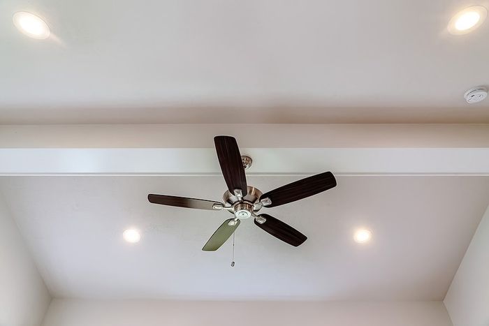 photo of ceiling fan fixture