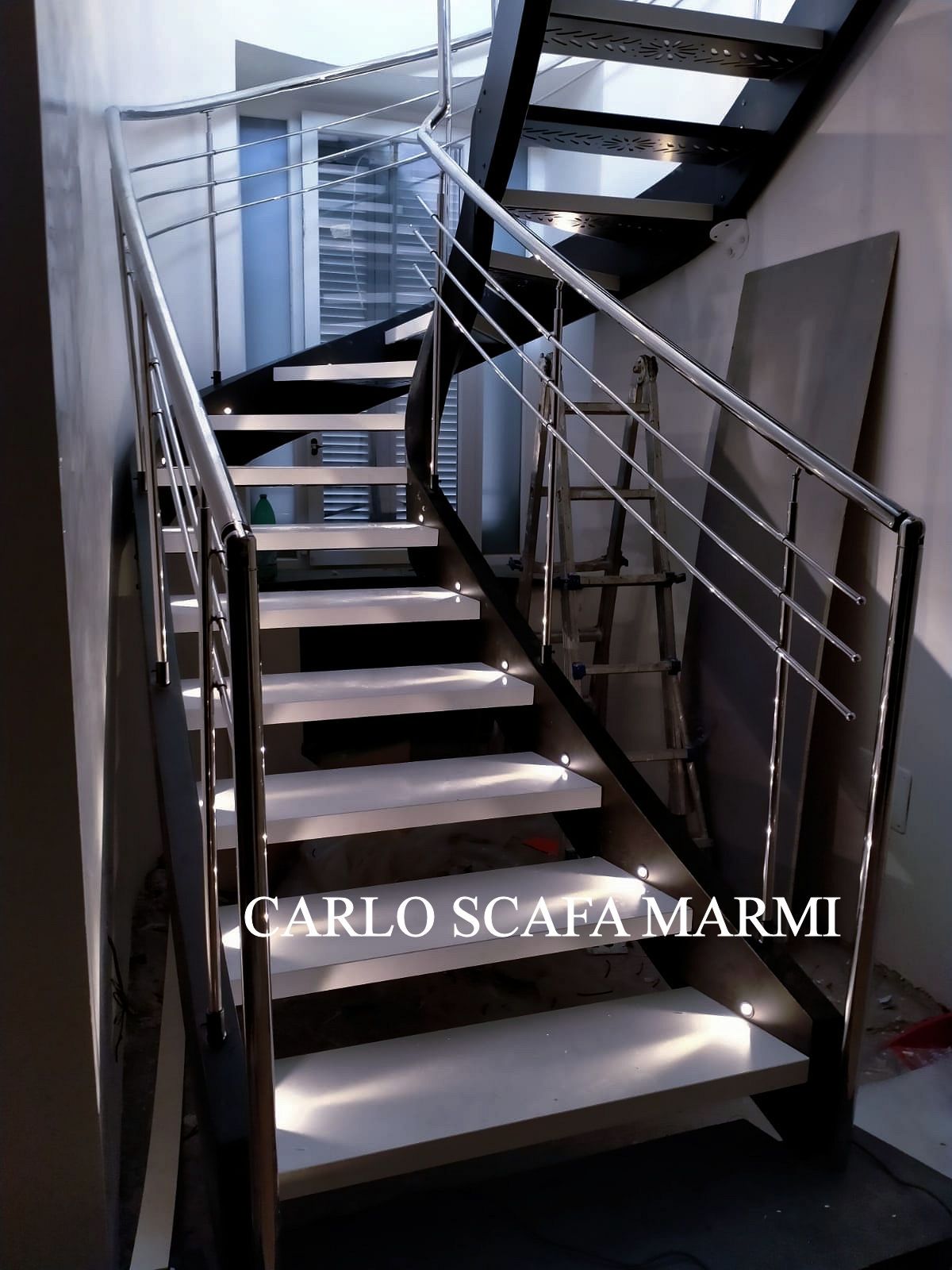scale in marmo a Roma con Marmi Scafa