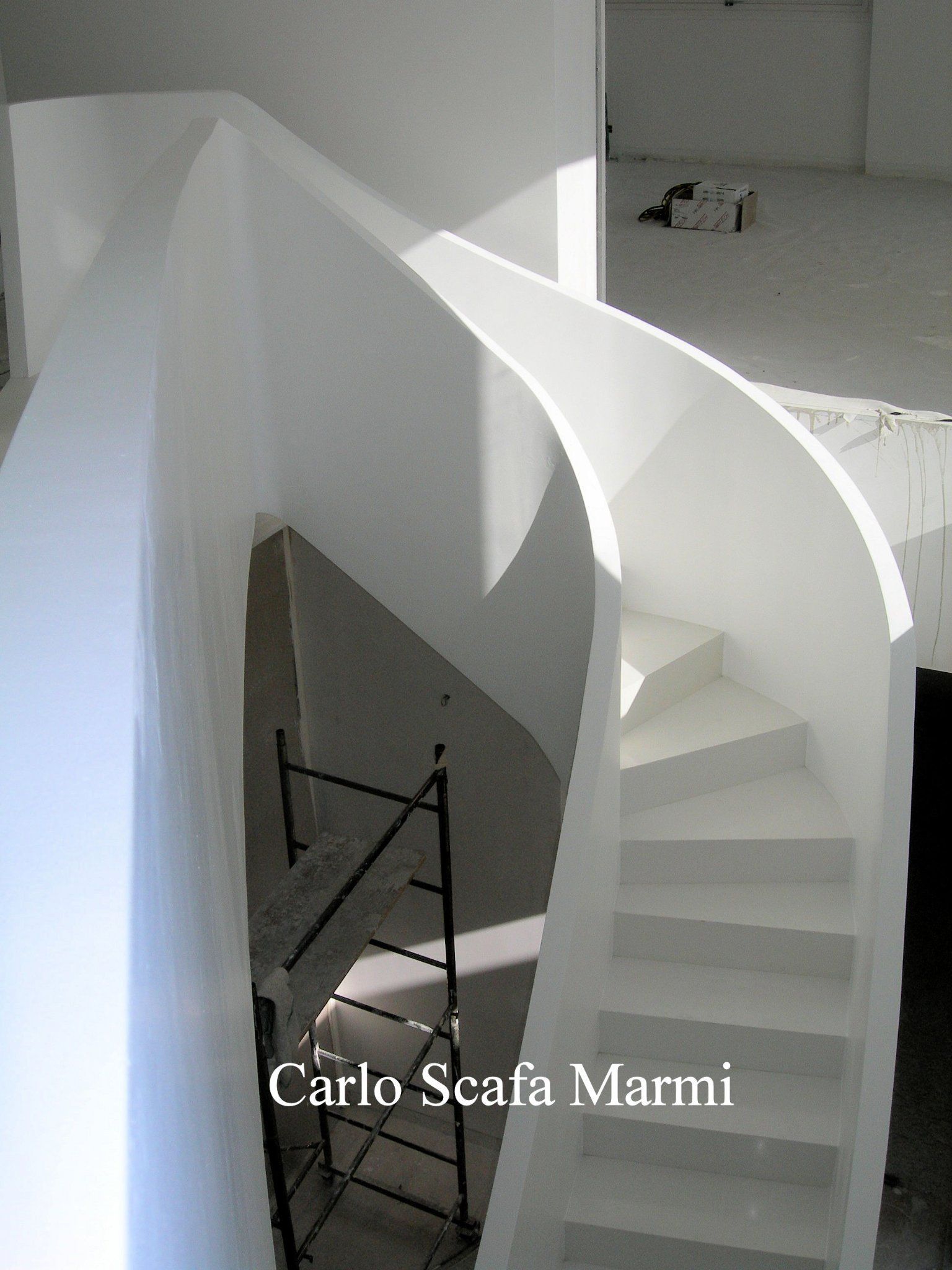 scale in marmo a Roma con Marmi Scafa