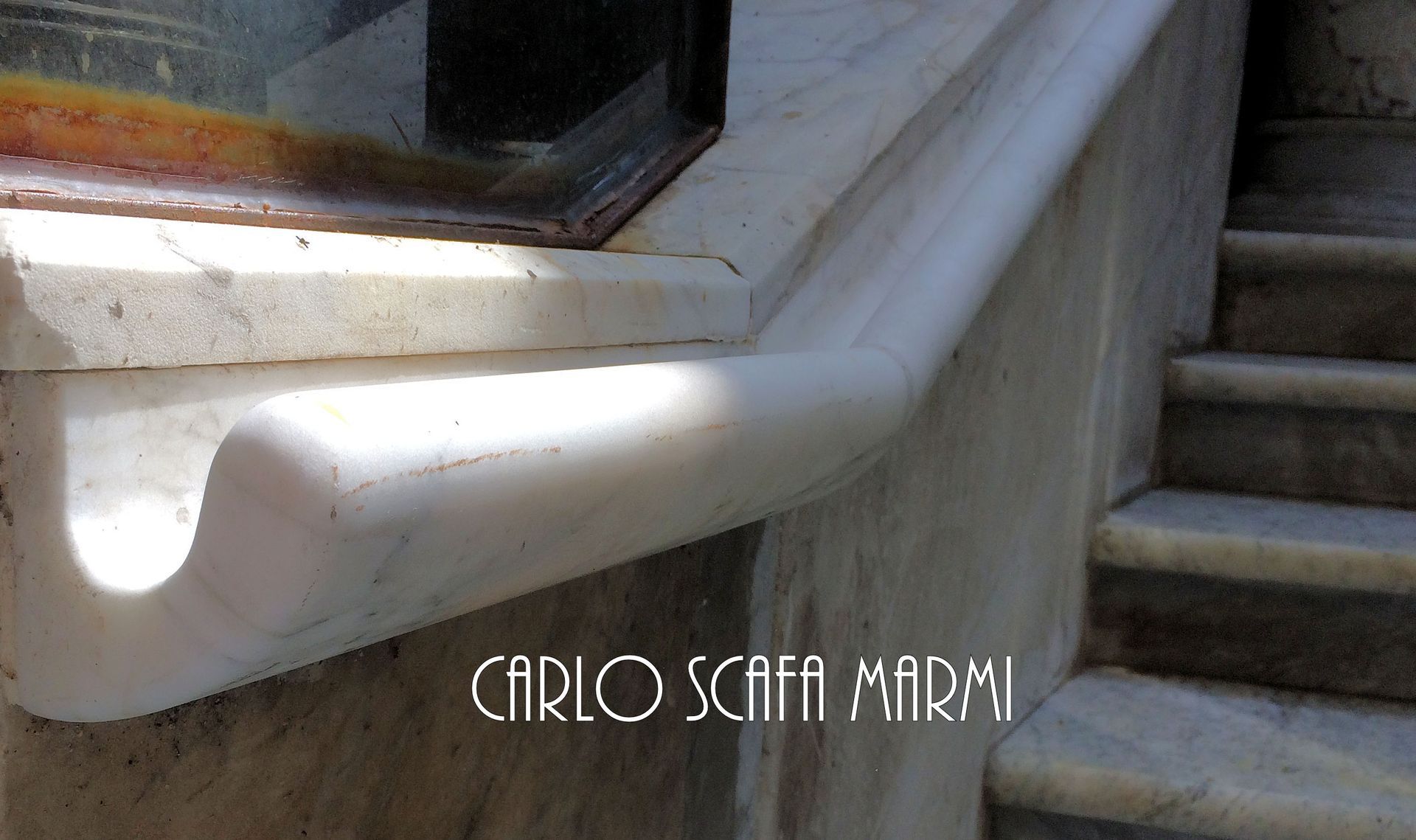 scale in marmo a Roma con Marmi Scafa