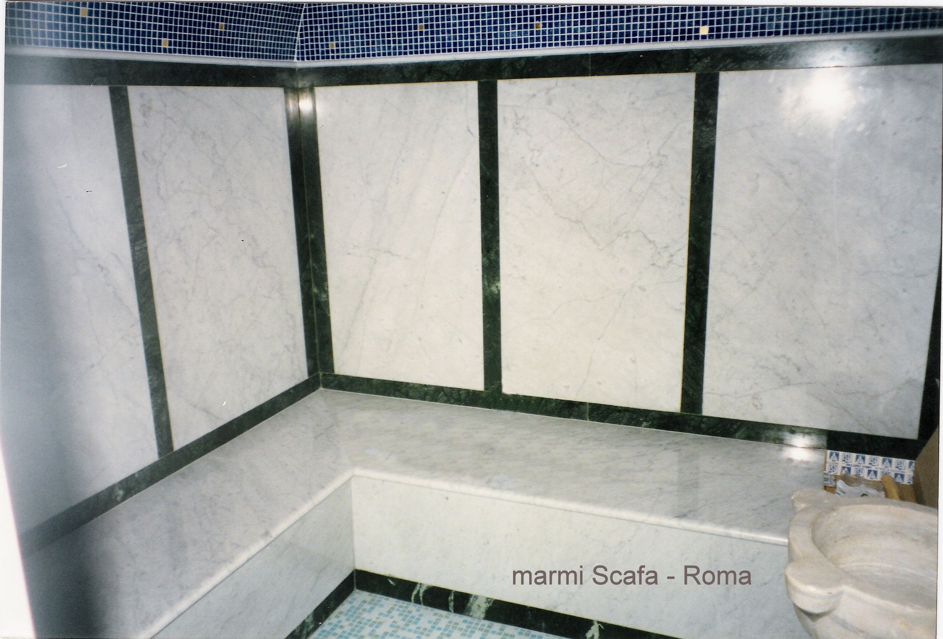 pavimenti in marmo di Marmi Scafa a Roma