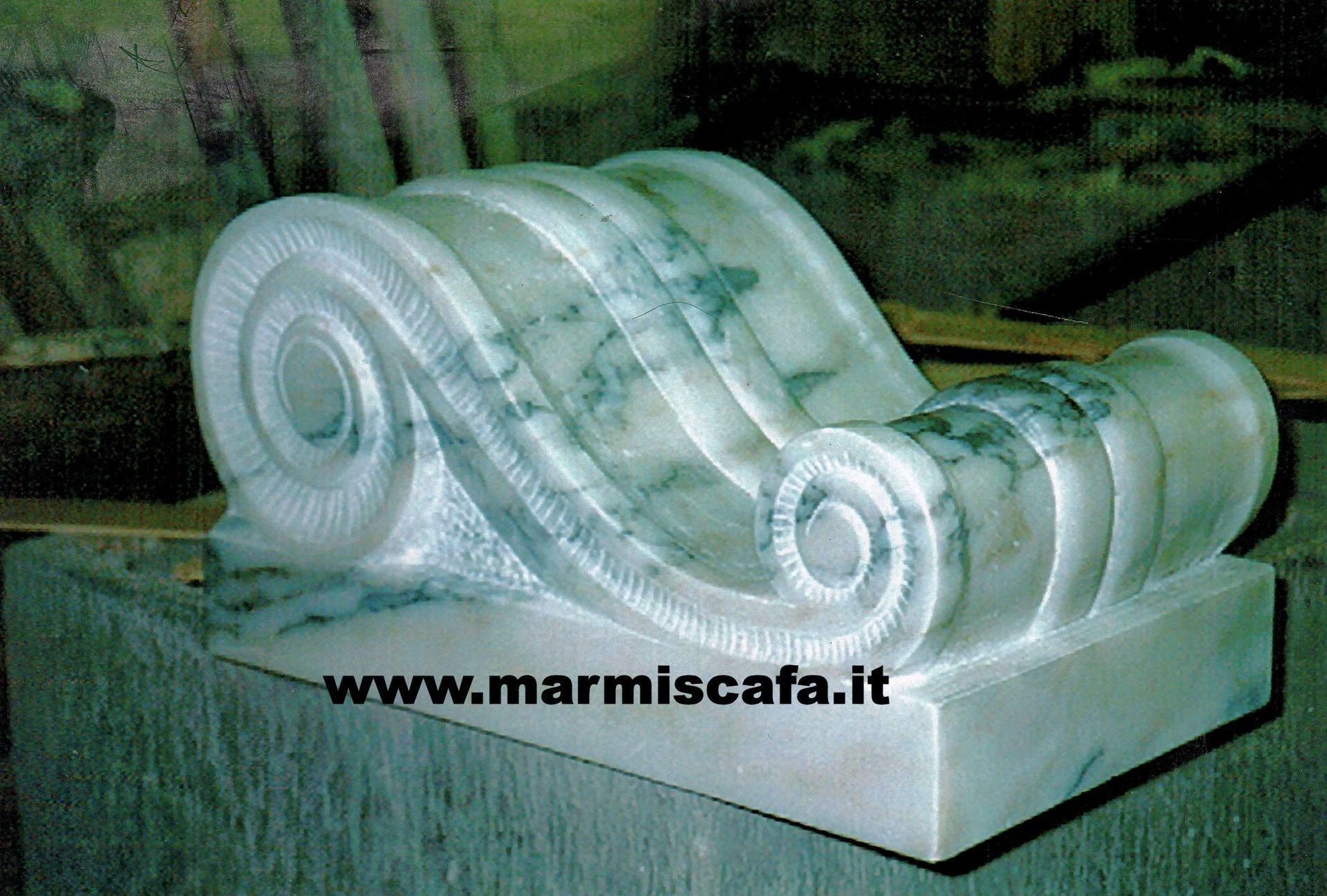 scultura di marmo con Marmi Scafa a Roma