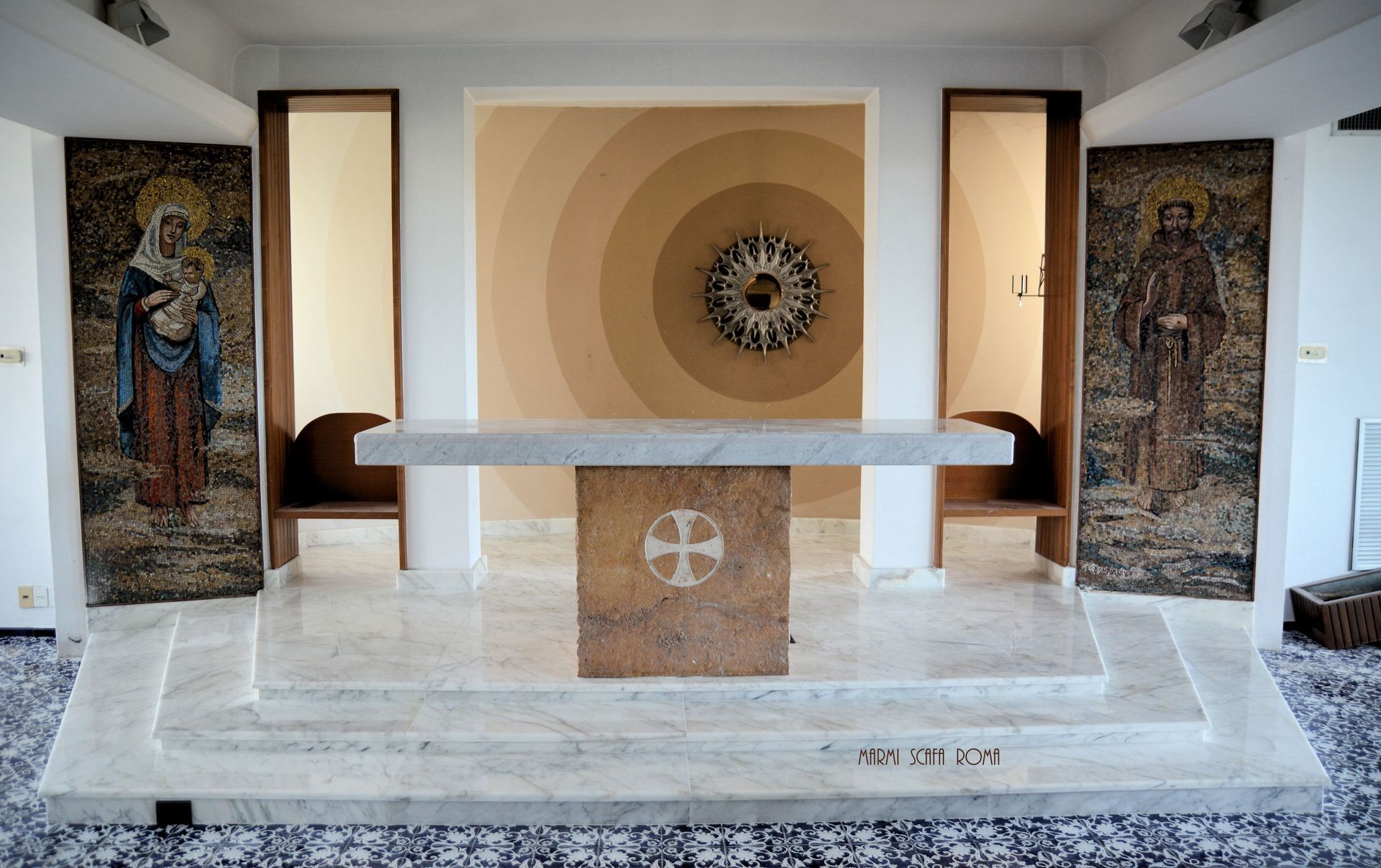 pavimenti in marmo di Marmi Scafa a Roma