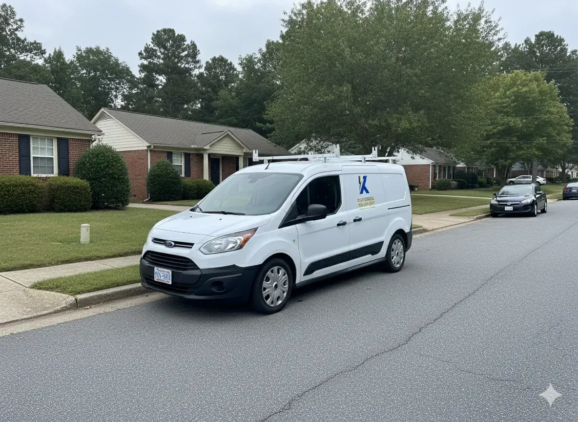 Licensed and insured electrician team in High Point, NC