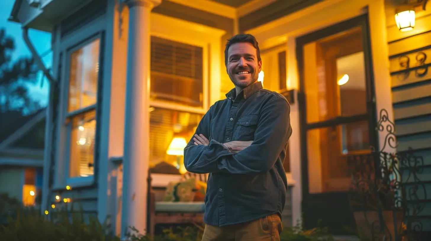 Satisfied Greensboro customer after electrical panel upgrade