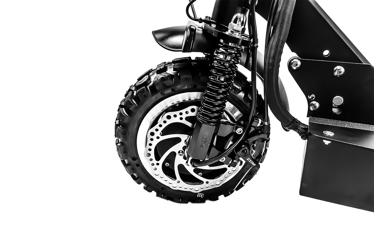 Hikerboy Circuit Basic Electric Scooter front wheel