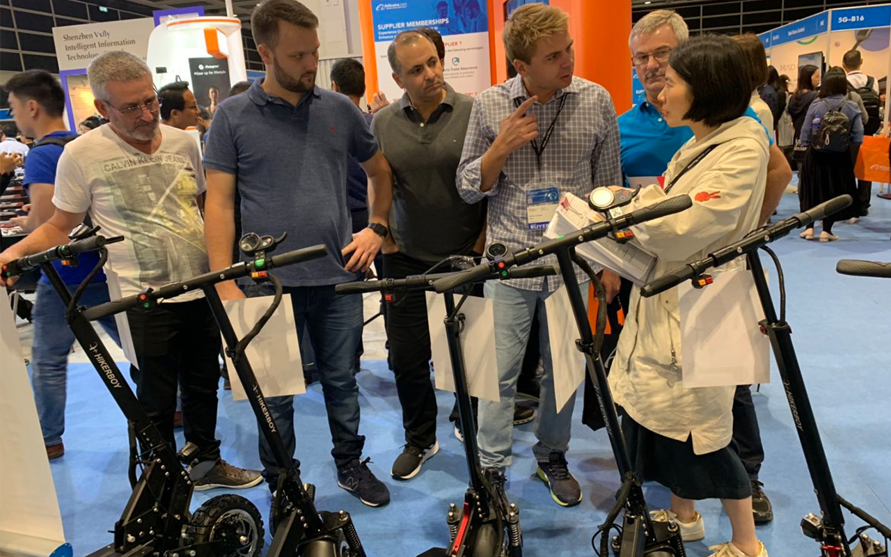 AlpMars and Hikerboy at Hong Kong Electronics Fair