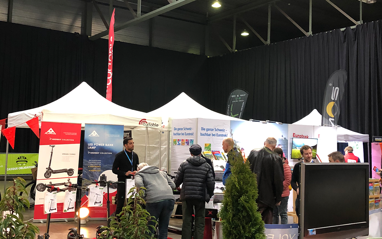 AlpMars and Hikerboy at Salon du Vélo