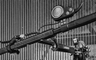 hikerboy urban turbo scooter handle bar with screen