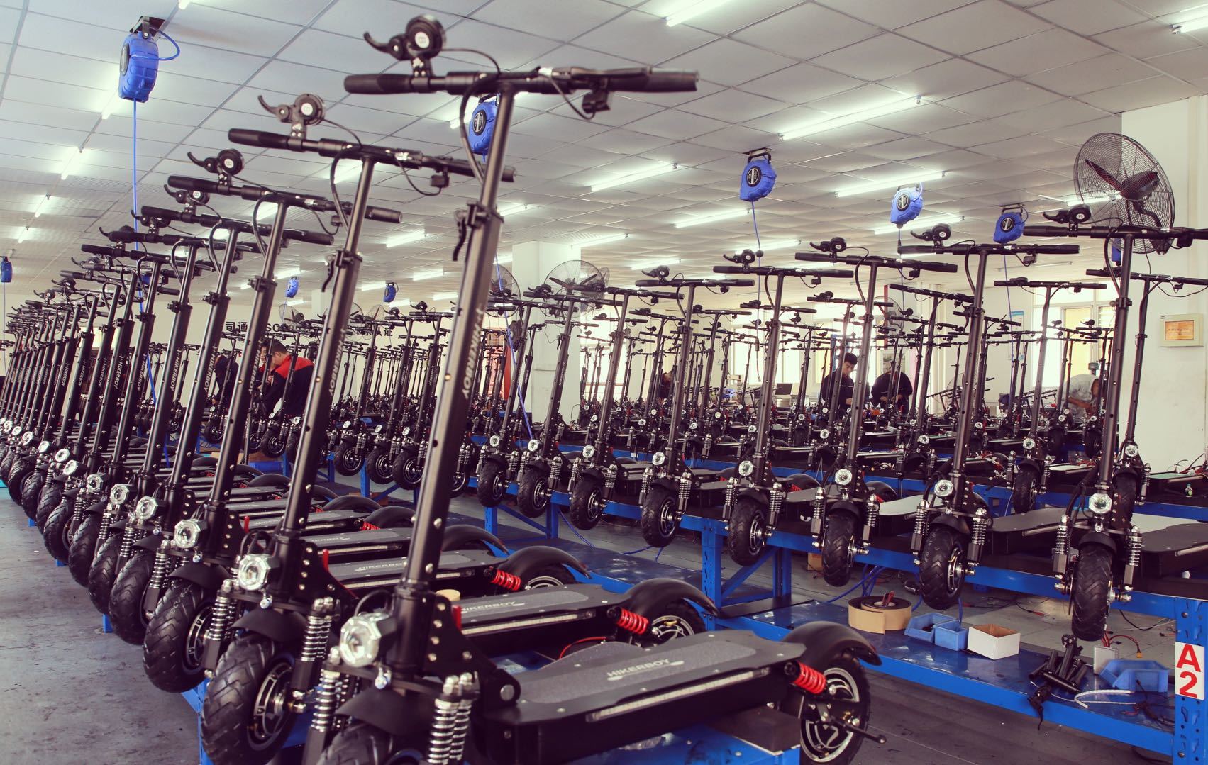 Manufacturing site AlpMars manufacturing Hikerboy Electric Scooter