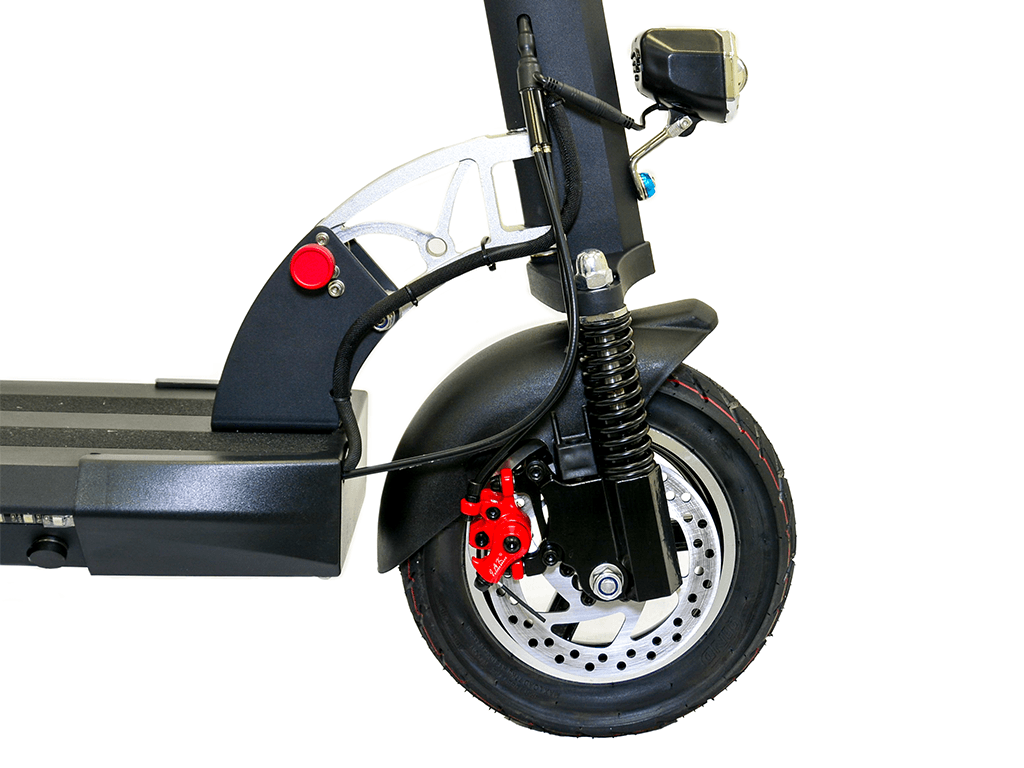Hikerboy City Light Electric Scooter front wheel