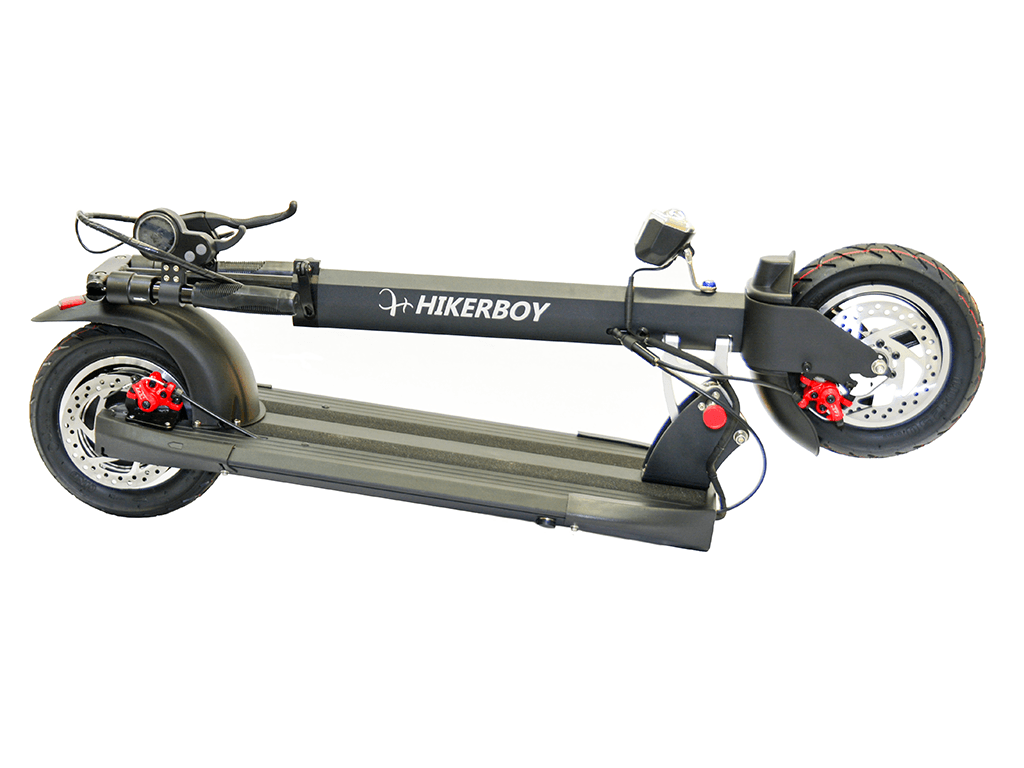 Hikerboy Urban Comfort Electric Scooter folded