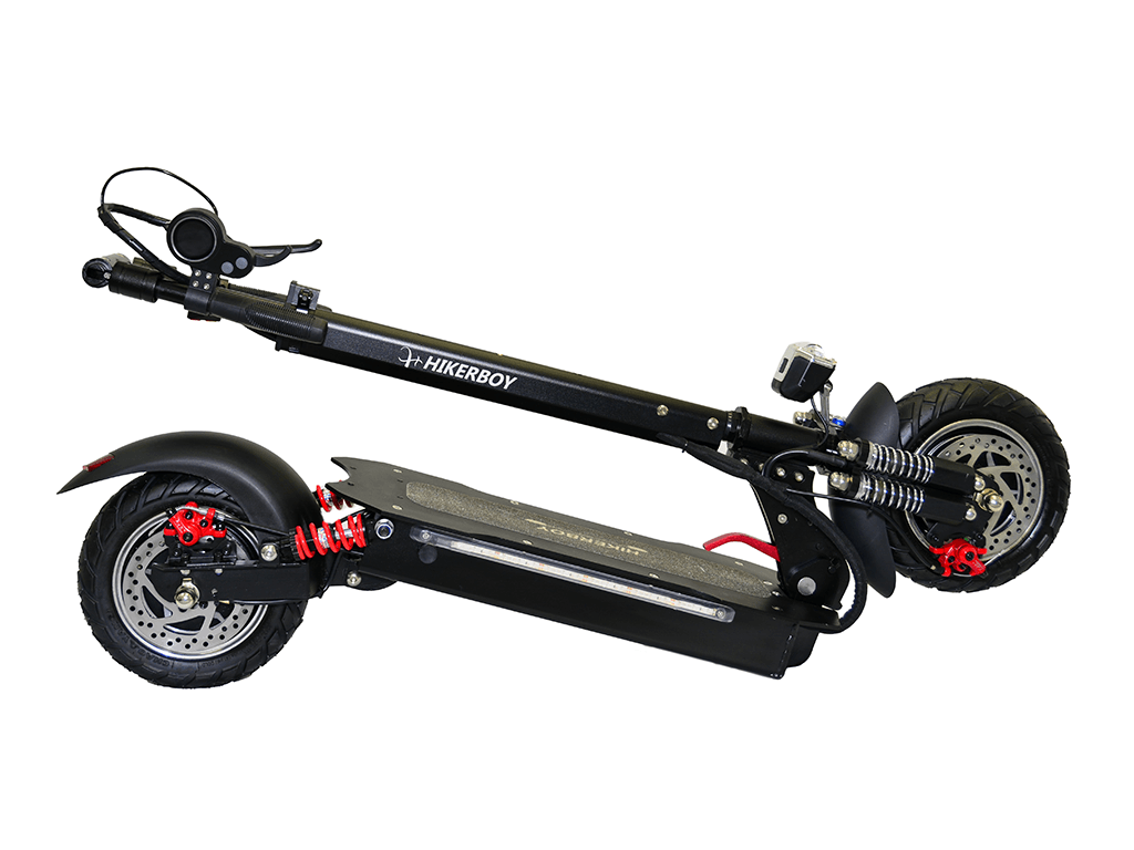 Hikerboy Urban Turbo Electric Scooter folded