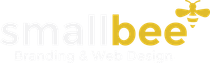 SmallBee branding and web design logo