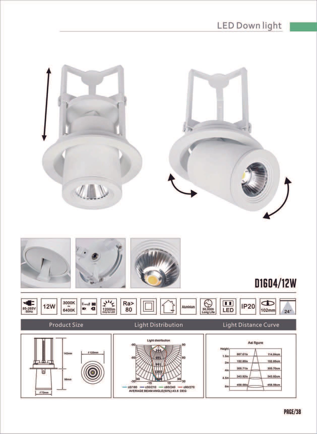 Feel-Lite LED Down Light