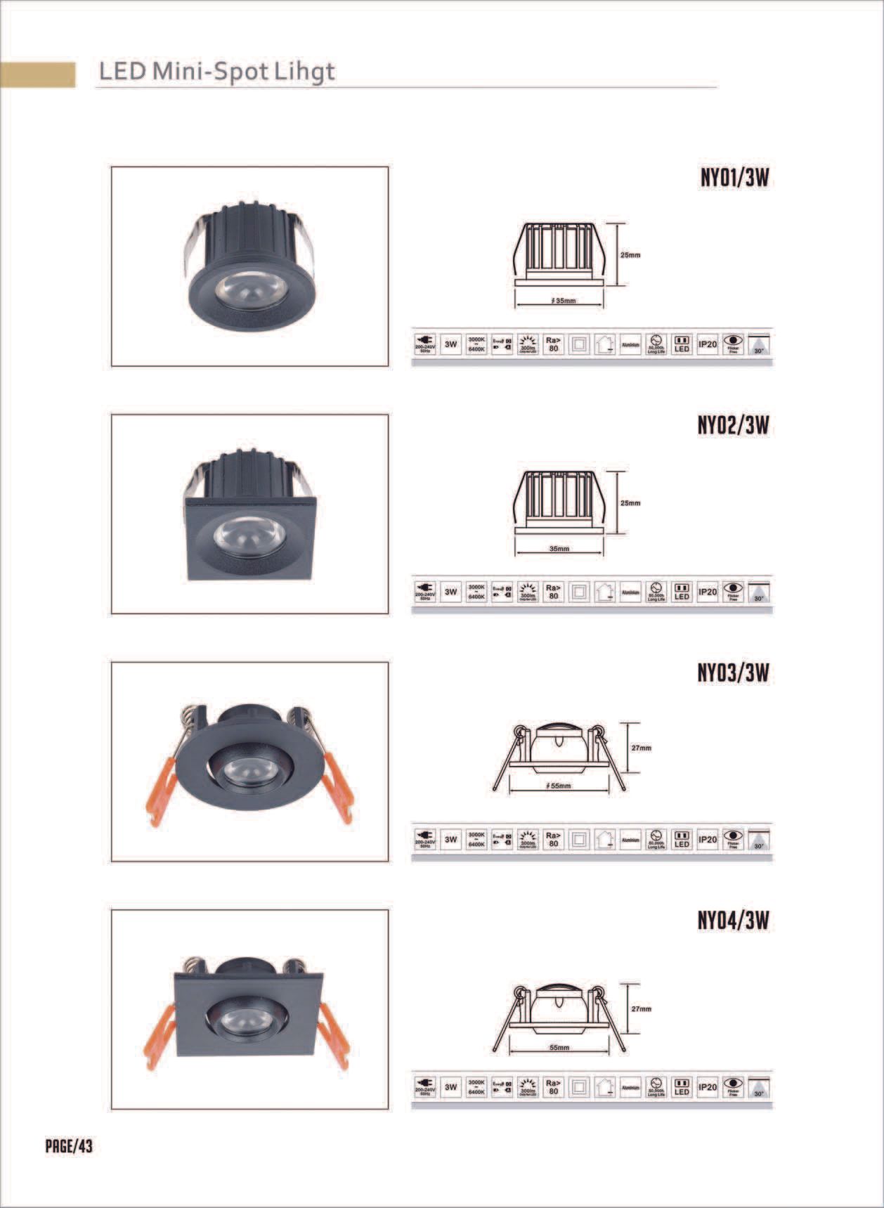 Feel-Lite LED Mini-Spot Light