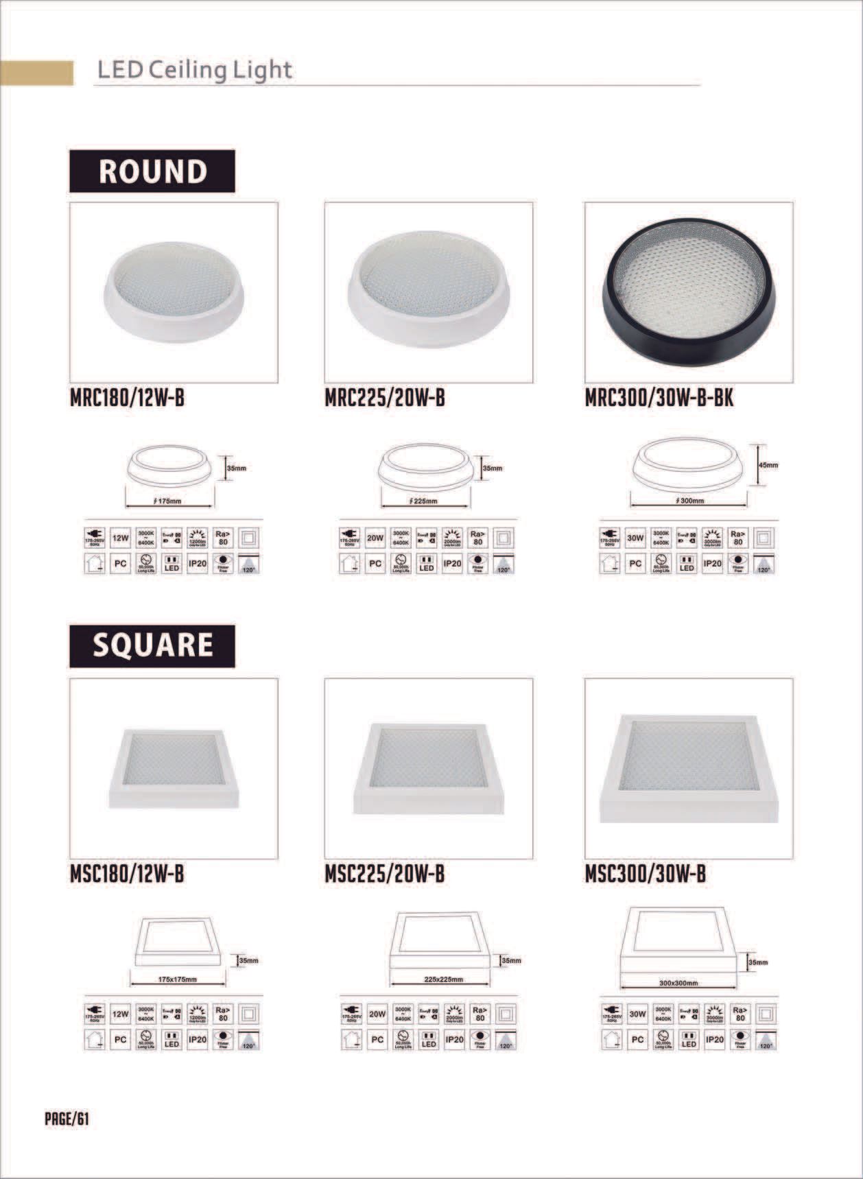 Feel-Lite LED Ceiling Light