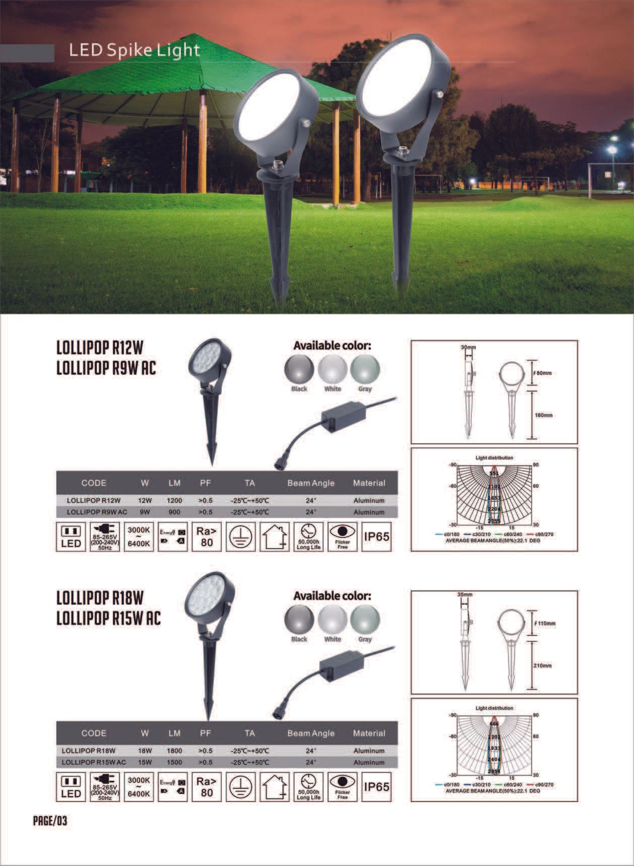 Feel-Lite LED Spike Light