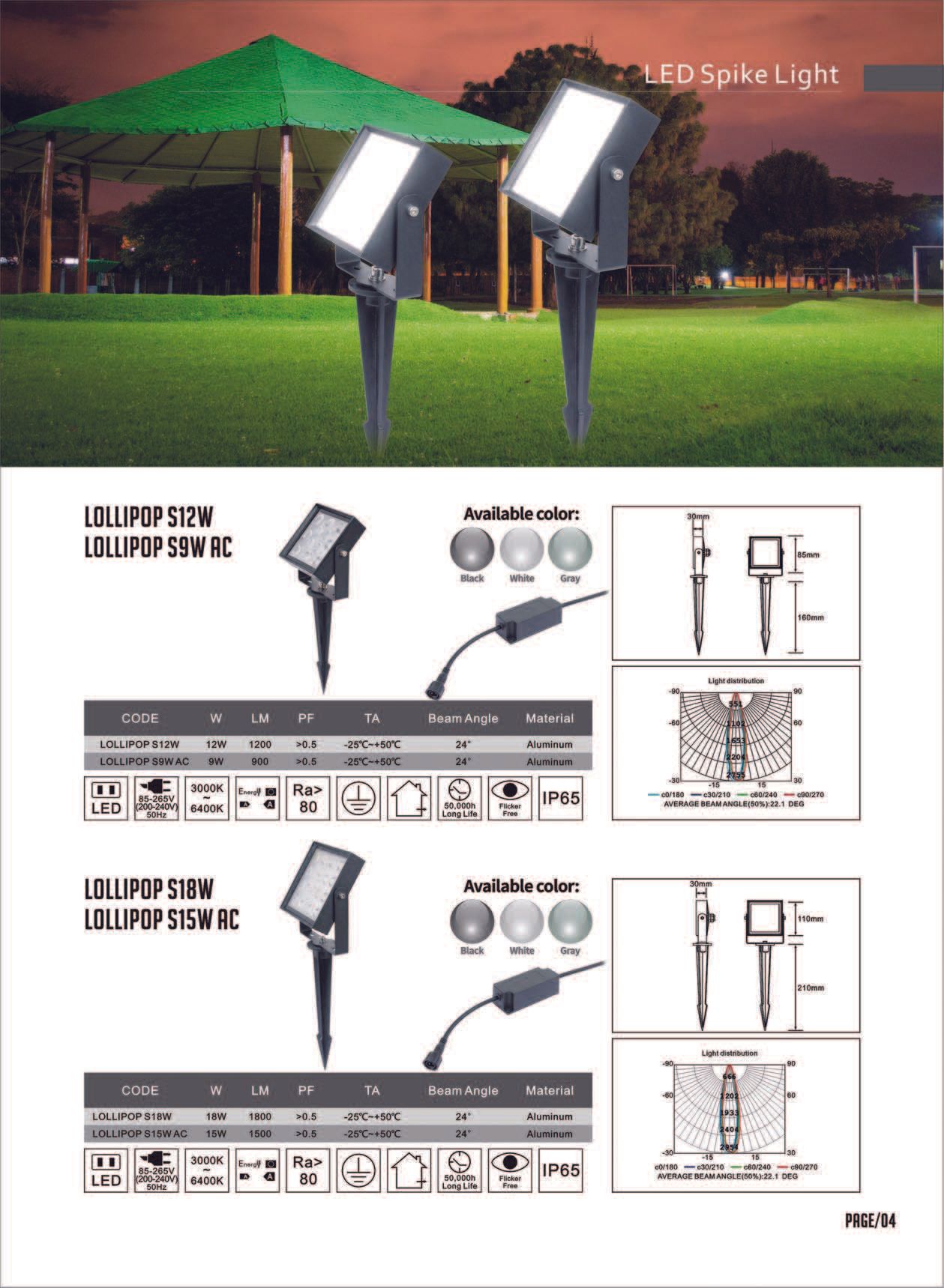 Feel-Lite LED Spike Light