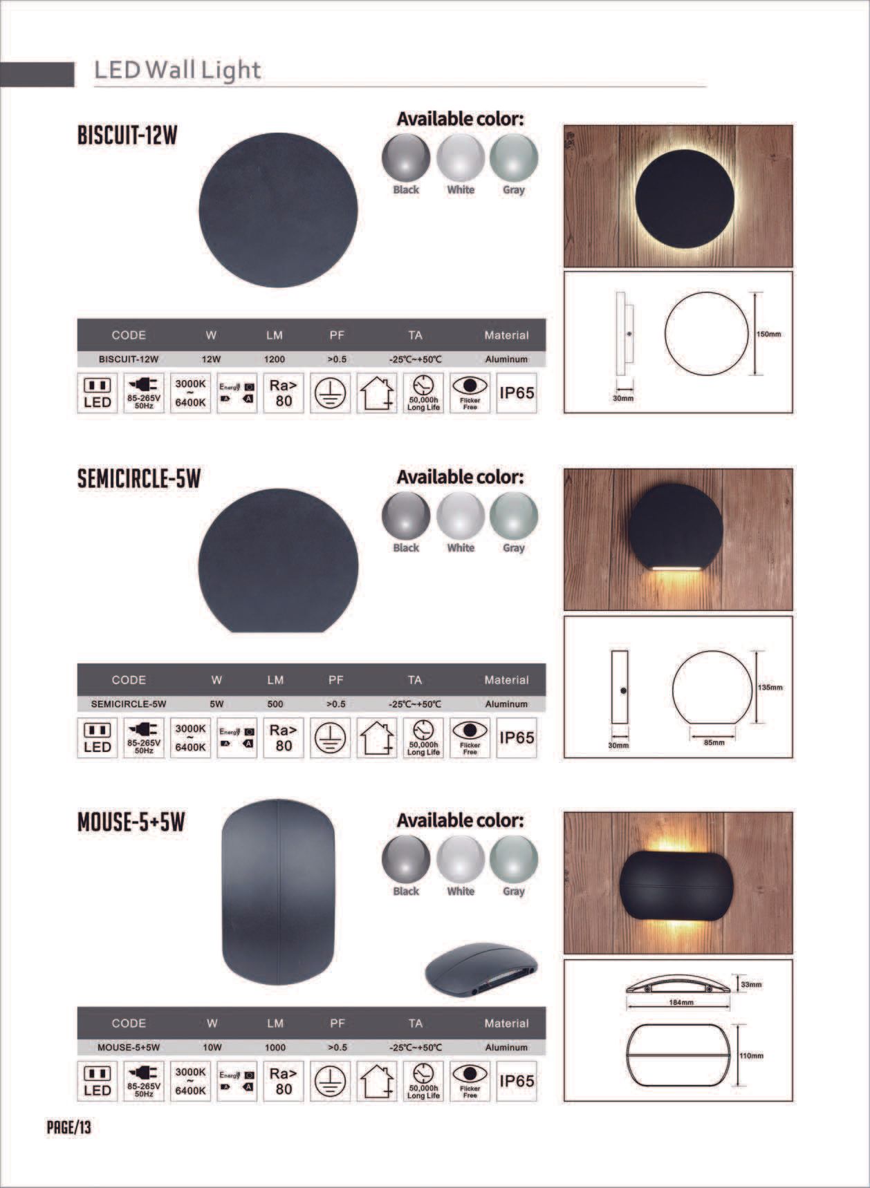 Feel-Lite LED Wall Light