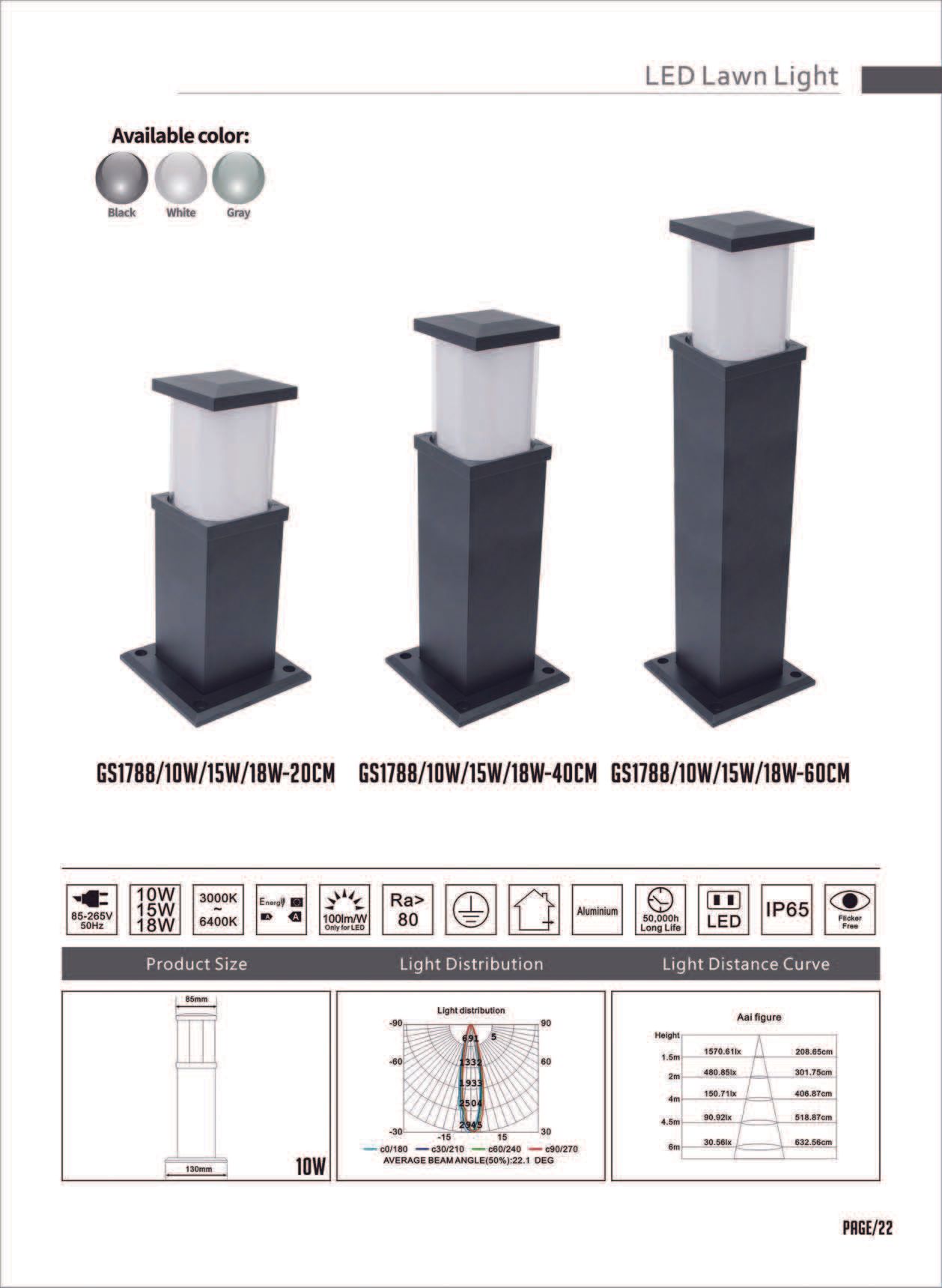 Feel-Lite LED Lawn Light